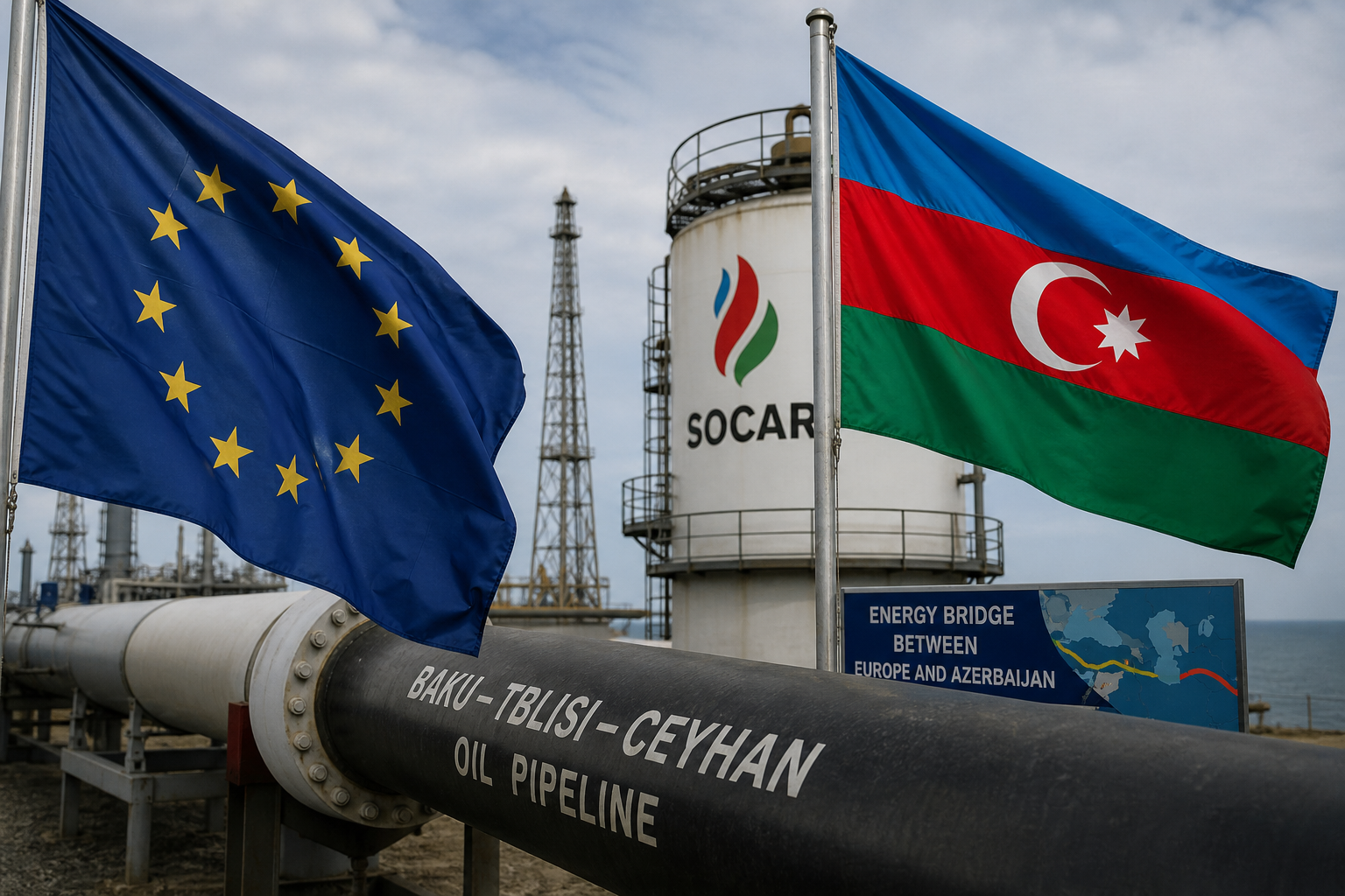 Europe&rsquo;s gas squeeze is giving Azerbaijan bigger role in energy security